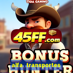 alfa transportes novo hamburgo